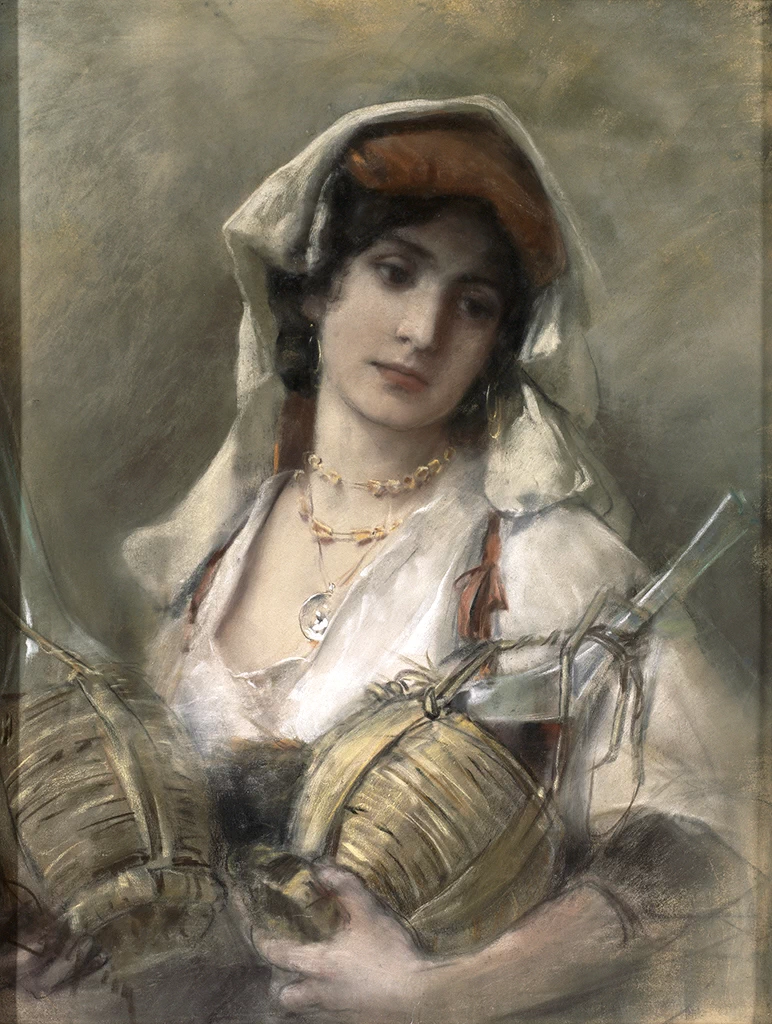 Bruno Piglhein - Ragazza dei Monti Albani